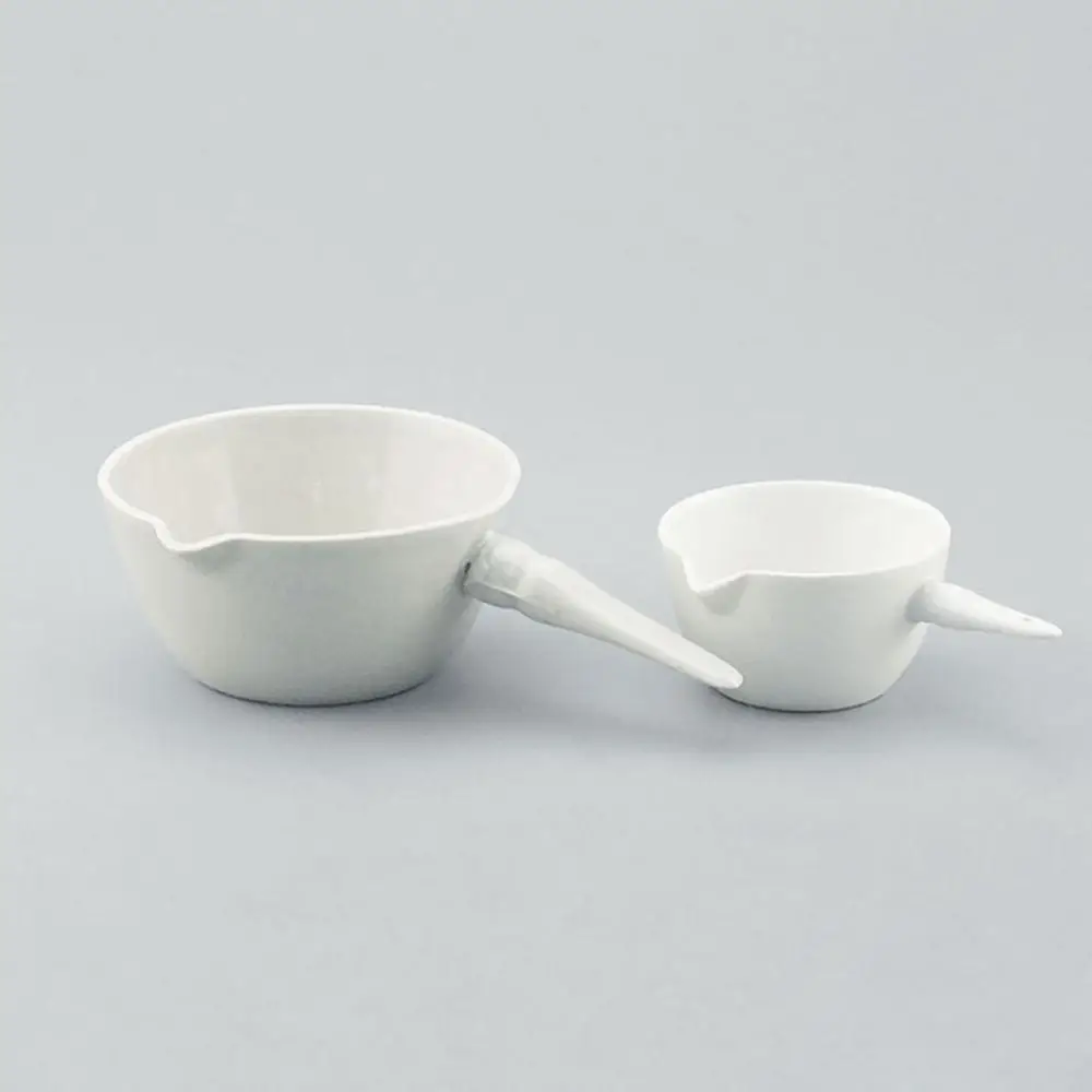 Experimental Tools Evaporating Liquid Ceramic Handle Dish Sturdy Durable Laboratory Chemistry supplies | Канцтовары для офиса и
