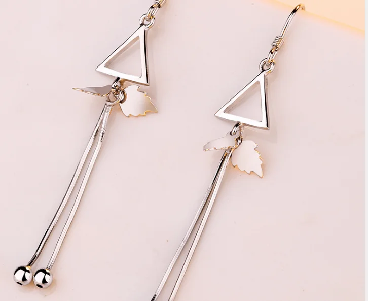 

YAM23 925 pure silver love lady Earrings lovers Earrings