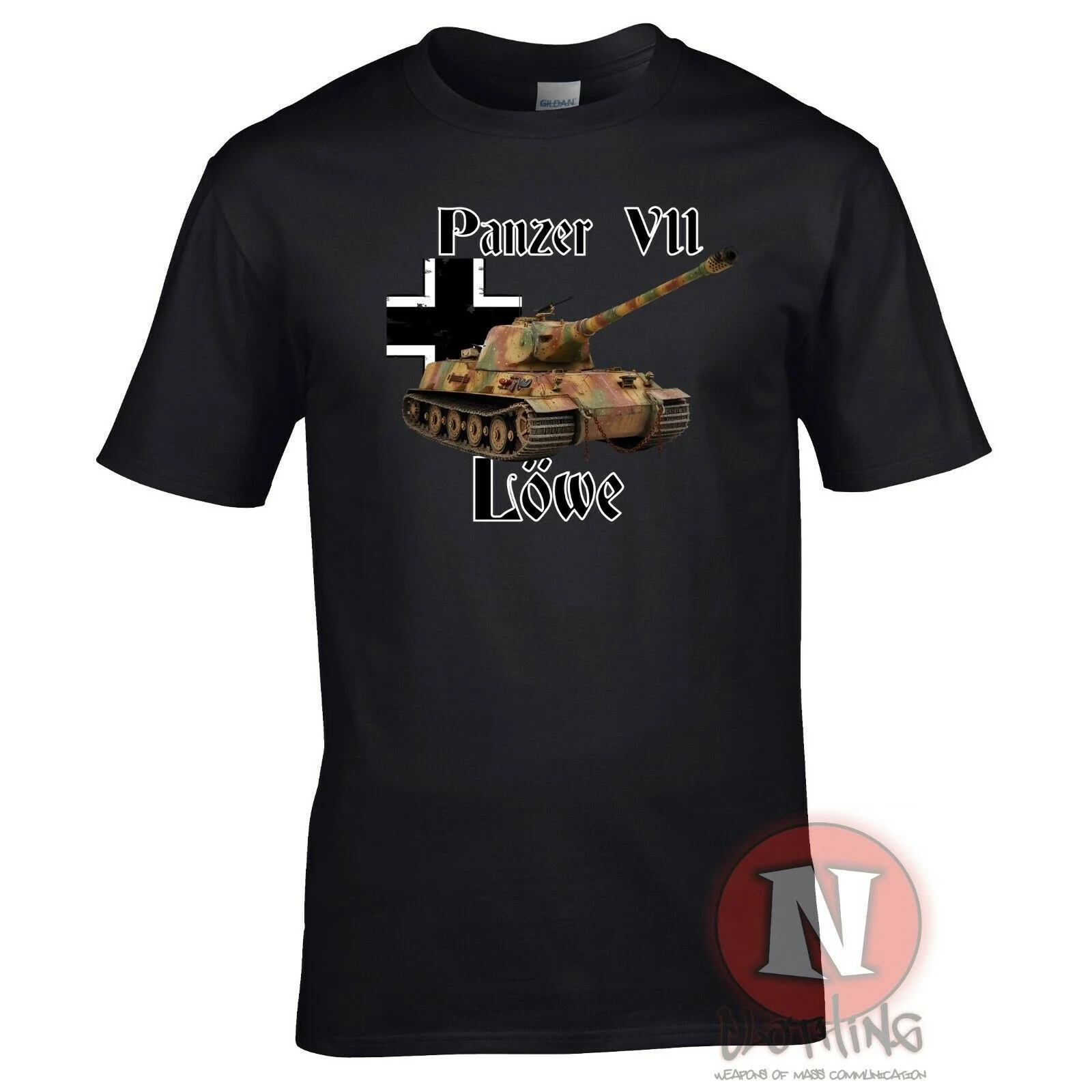 

W rman Military Armour Panzer 7-Lowe T-shirt. Summer Lasting Charm Man T-shirt New S-3XL
