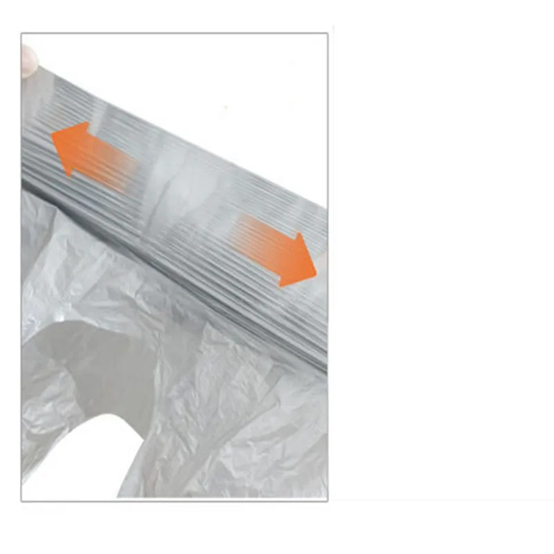 Прочный утолщенный пластиковый мешок для мусора на шнурке кухни спальни