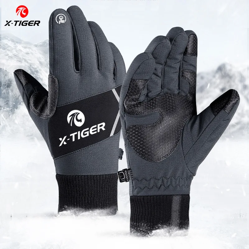 

New Winter Warm Upgraded Version Of Men's And Women's Mountain Bike Protective Gloves