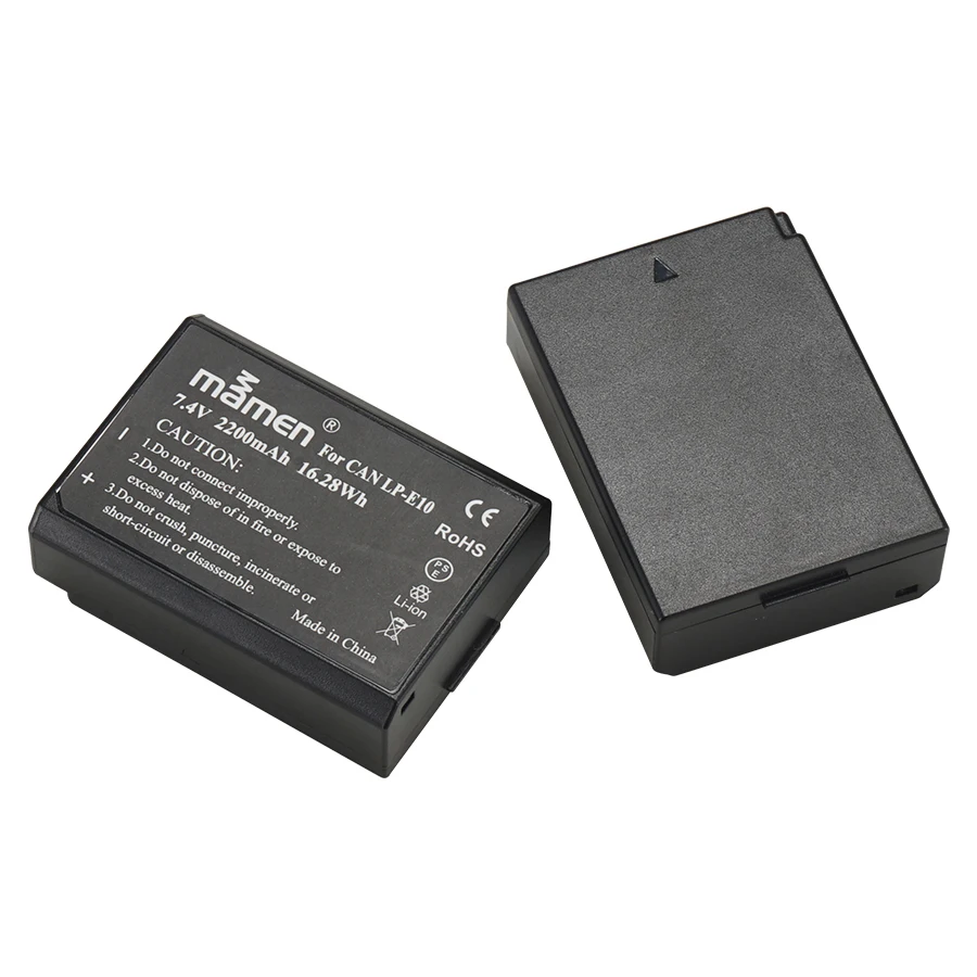 Mamen LP-E10 LPE10 LP E10 батареи для цифровой камеры ЖК двойной USB зарядное устройство для Canon 1100D 1200D 1300D Rebel T3 T5 KISS X50