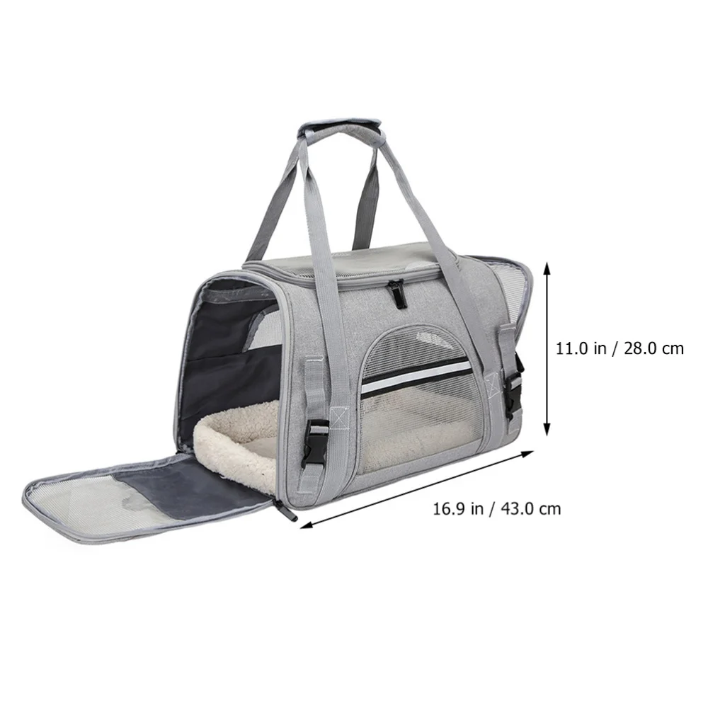 

Portable Pet Carrier Breathable Puppy Handbag Cat Bag Pet Outdoor Supply
