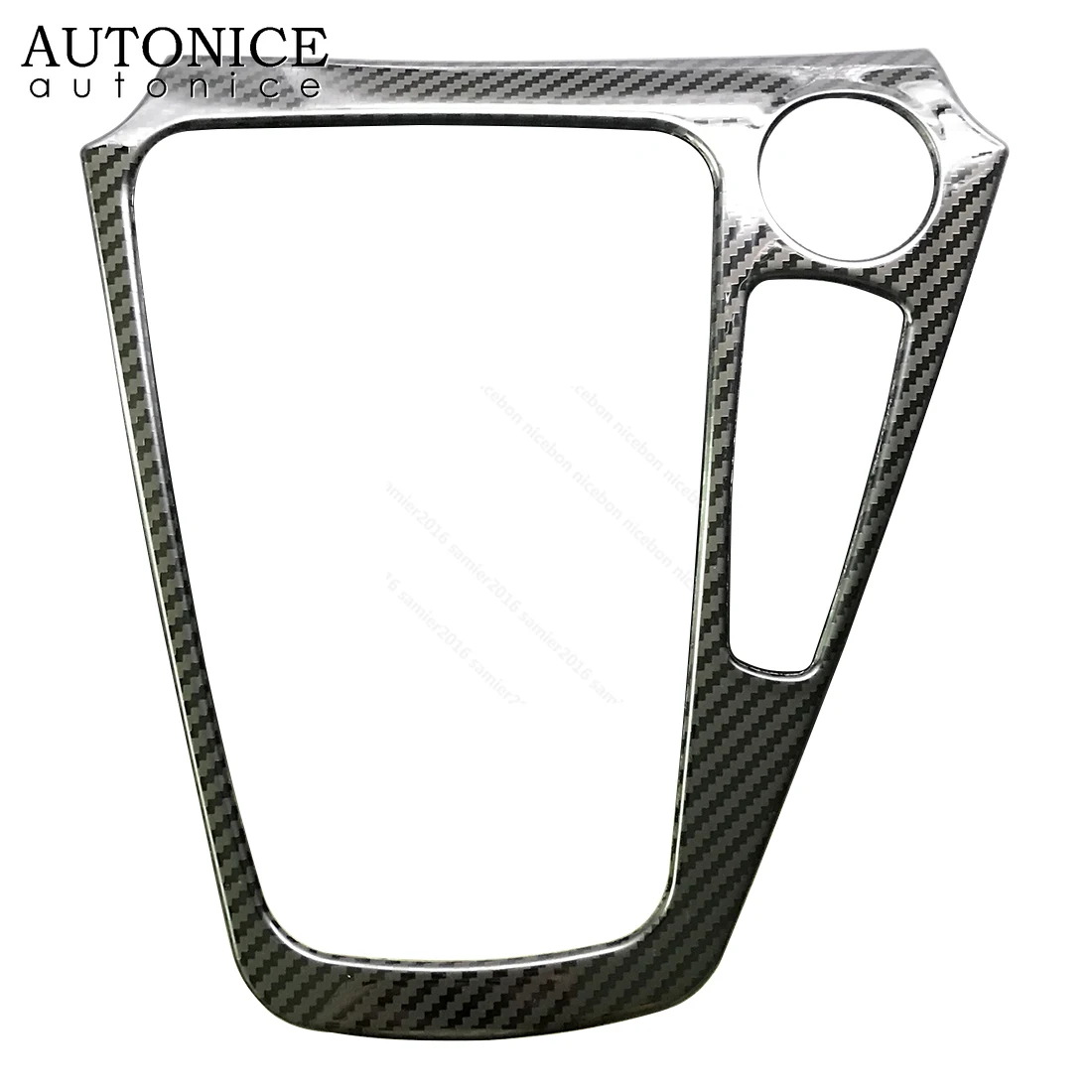 Цвет углеродного волокна внутренняя фреза подходит для Ford Focus правый руль 2015 2016