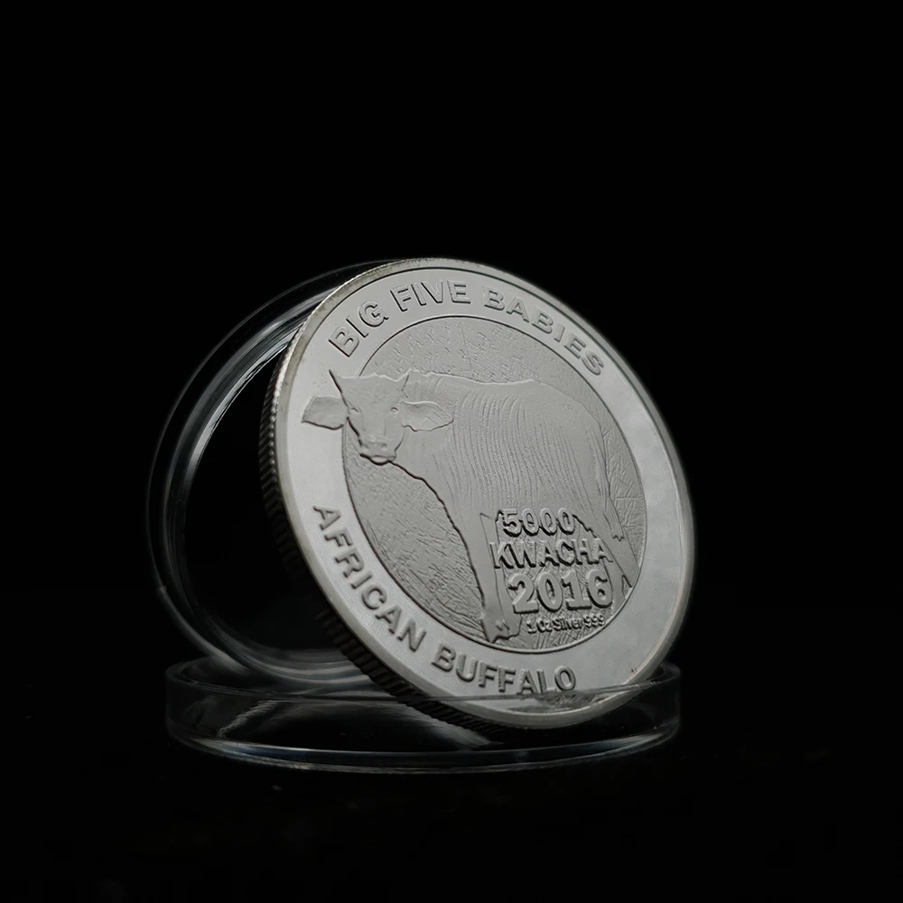 Памятные монеты 2016 с Африканским Буйволом для детей старшего возраста