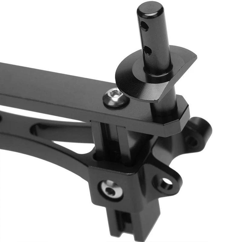 

2 Set RC Car Part: 1 Set RC Car Metal Automatic Simulated Winch & 1 Set Car Shell Columns Pillar Fixing Bracket