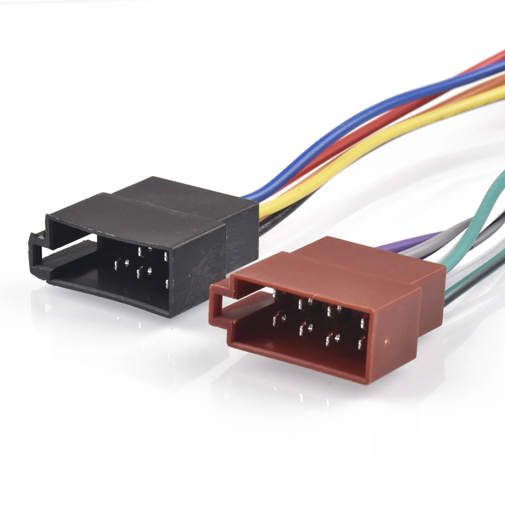 Универсальный автомобильный стереозвук Женский адаптер с разъемом для радио