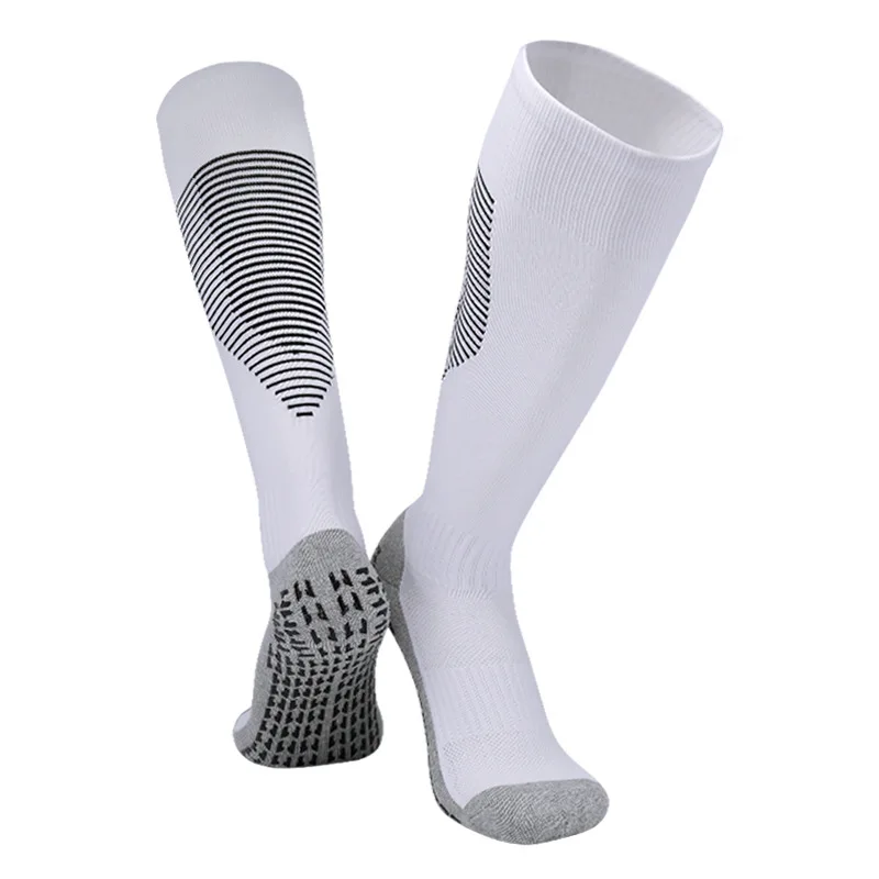 Summer Football Socks Men's Breathable 5 Pairs Per Set Training Socks Over Knee Length Sport Stockings Wholesale