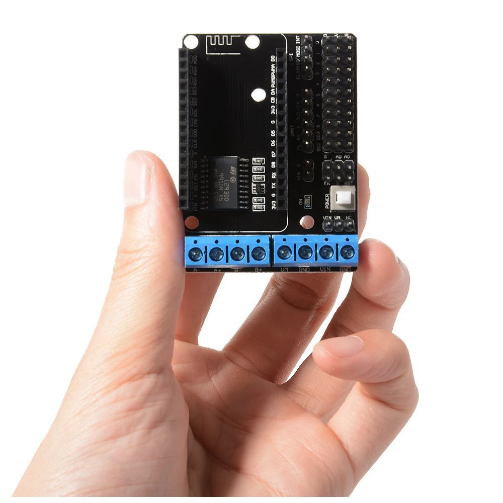 Модуль платы Wi Fi L293D плата расширения привода двигателя для NodeMcu ESP8266 ESP 12E Lua