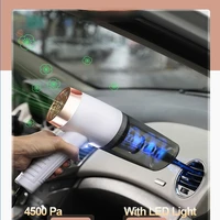 car vacuum cleaner 4500pa cordless handheld mini vacuum cleaner interior home computer cleaning wireless auto vacuum