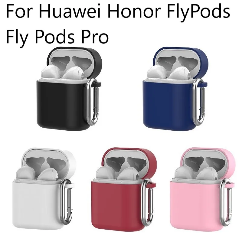 Новый силиконовый чехол для наушников Huawei Honor FlyPods Fly Pods Pro Защитные чехлы Freebuds 2
