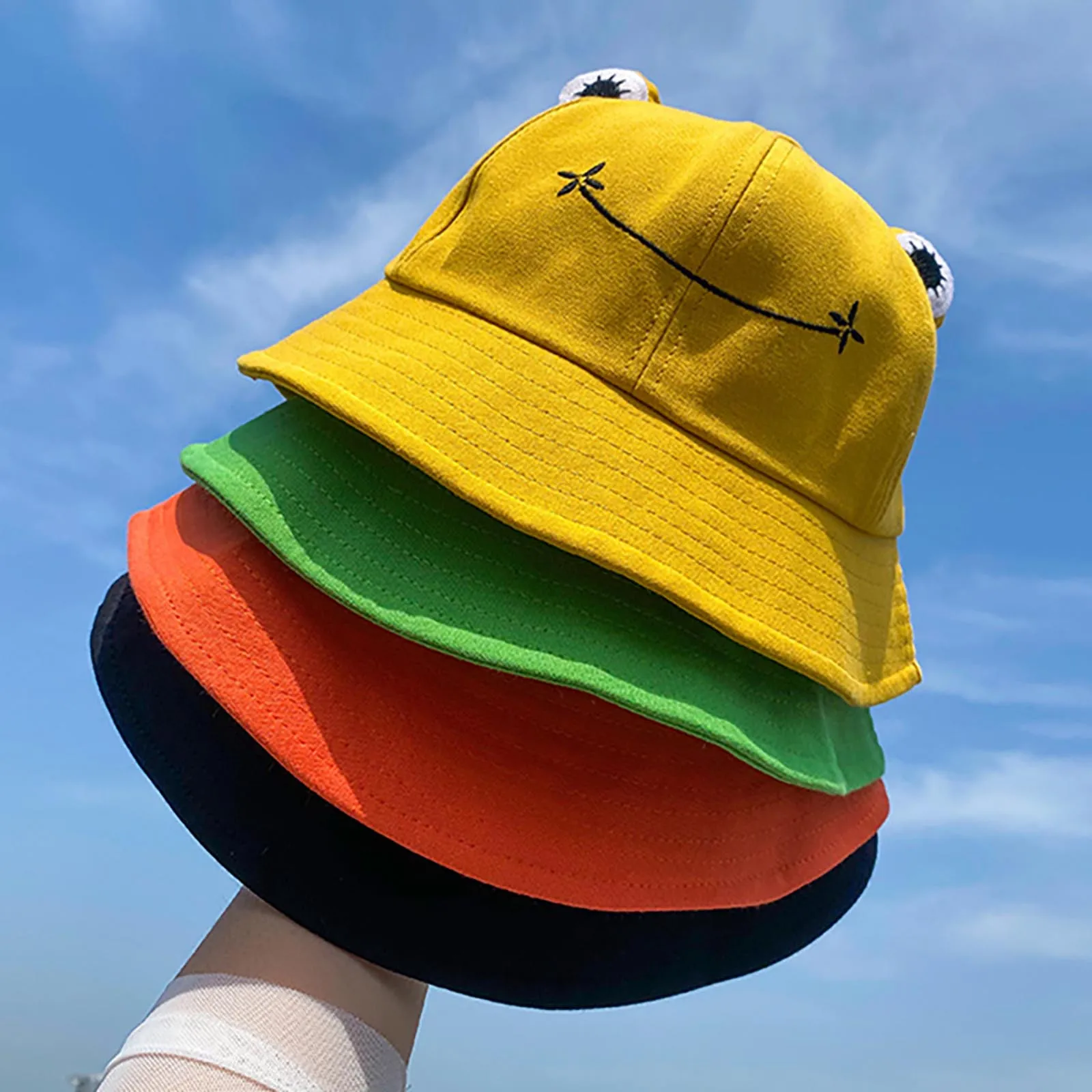 

Women Winter Cute Animal Hiking Beach Fishing Cap Hats Photography Bucket Hat