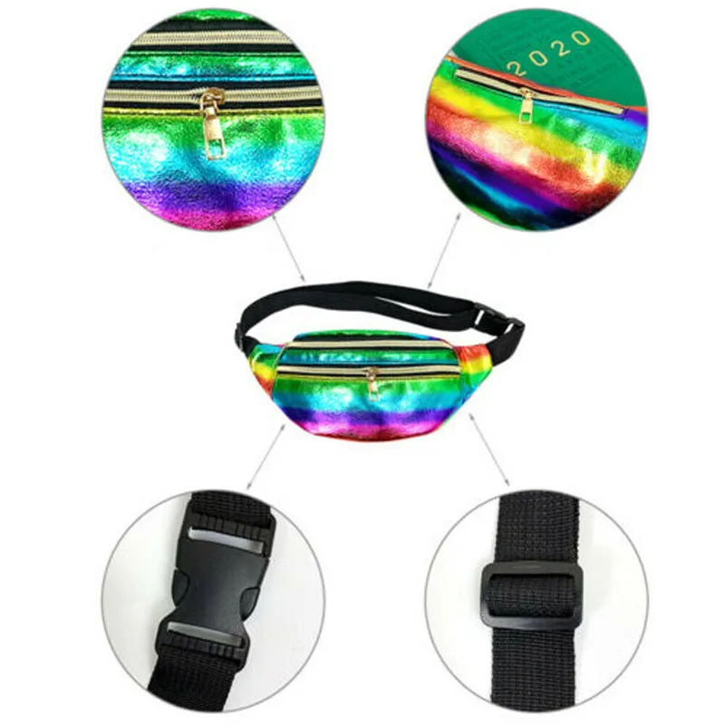 Поясная сумка модная трендовая Женская поясная из искусственной кожи