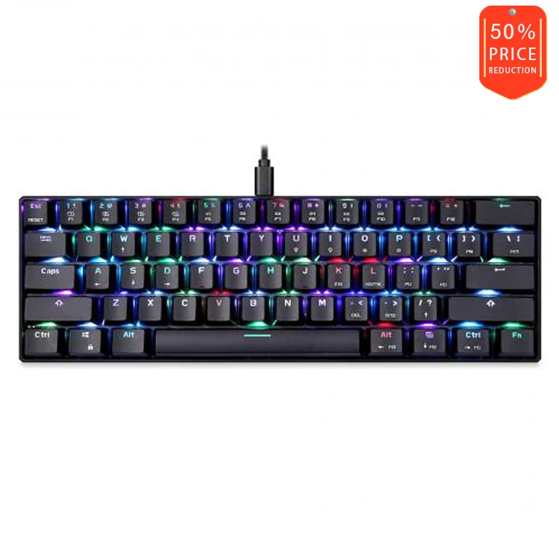 Механическая клавиатура MOTOSPEED CK61 NKRO RGB с переключателем Kailh BOX