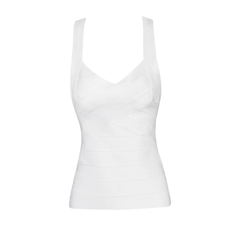 Женский облегающий Топ без рукавов Beateen топ с v-образным вырезом Новое