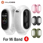 Оригинальный ремешок для Mi band 4, силиконовый ремешок для Xiaomi Mi Band 4, браслет Aurora, ремешки для Xiaomi Mi Band 3