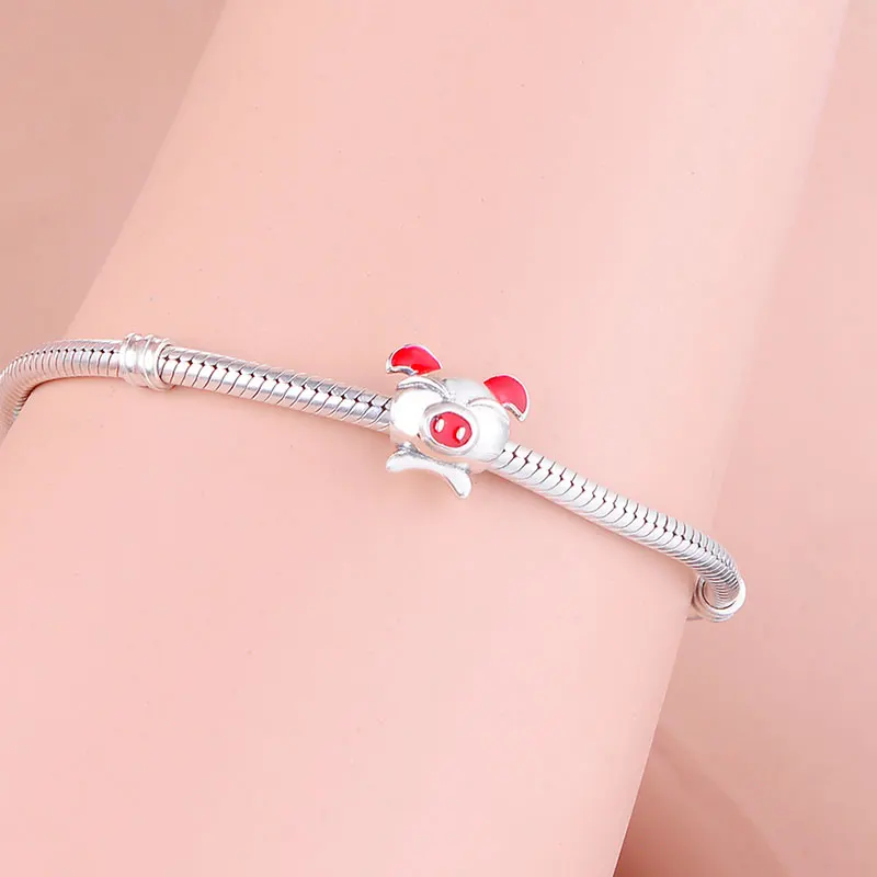 Подходит для оригинального браслета-шарма подлинный браслет из серебра 925 пробы