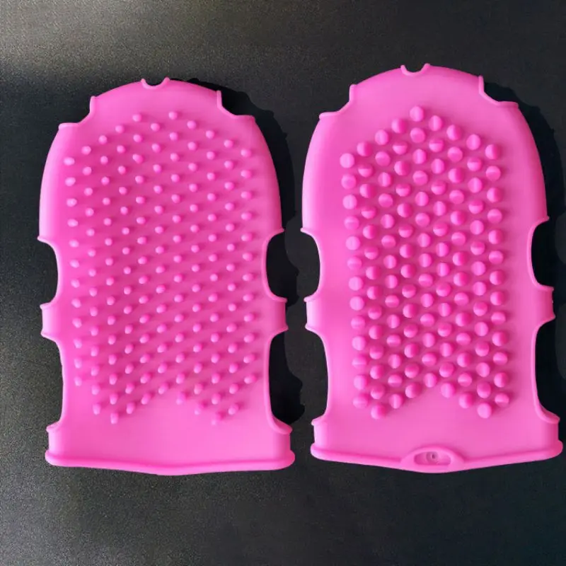 Силиконовые щетки для душа массажные перчатки силиконовая щетка мытья тела