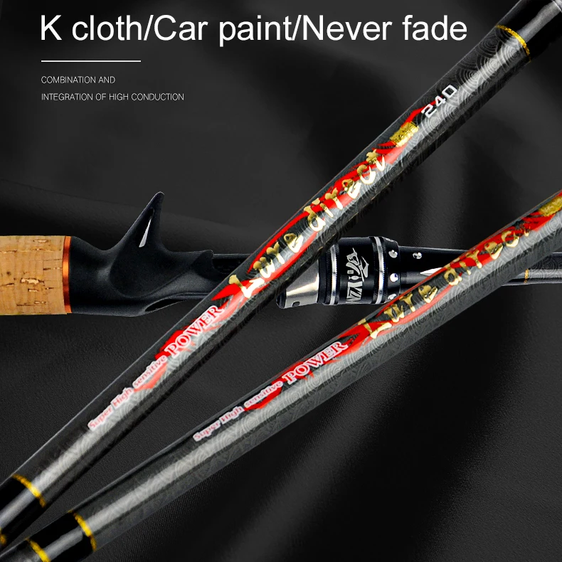 Спиннинговое удилище из палисандра 2 1 м 4 наконечника класс m/MH - купить по