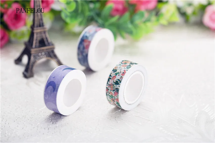 10 м * 15 мм пляжные раковины наклейки Washi Маскировочная лента качественная хорошая