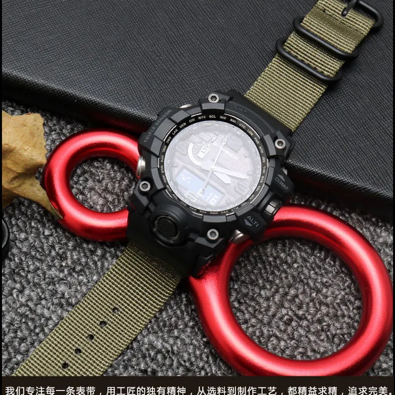 Нейлоновый ремешок-адаптер для наручных часов для gshock modified big mud king GWG-1000-1A/A3/1A1GB/GG 24 мм ремешок для часов