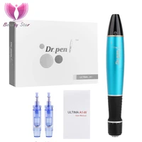 dr pen ultima a1 electric derma pen skin care kit tools micro needling pen mesotherapy auto micro needle derma pen 12 needles
