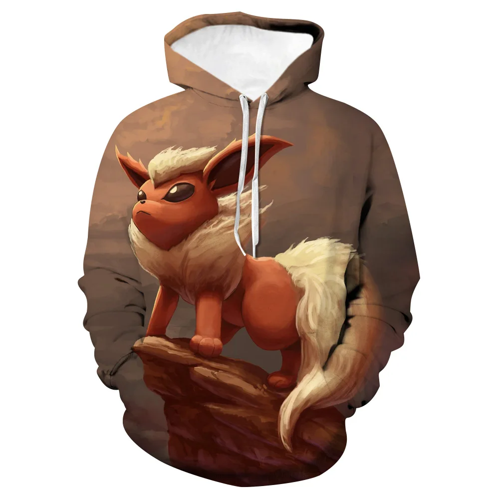 

Animal Series 3D Digital Printing Couple Hooded Sweater Autumn and Winter Loose Baseball Uniform Fashion