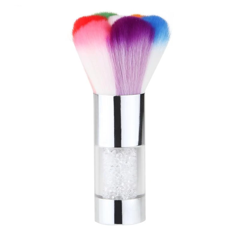 

1 Pcs New Colorful Nail Dust Clean Brush Nail Art Manicure Pedicure Soft Remove Dust Acrylic Clean Brush Nail Care Tools