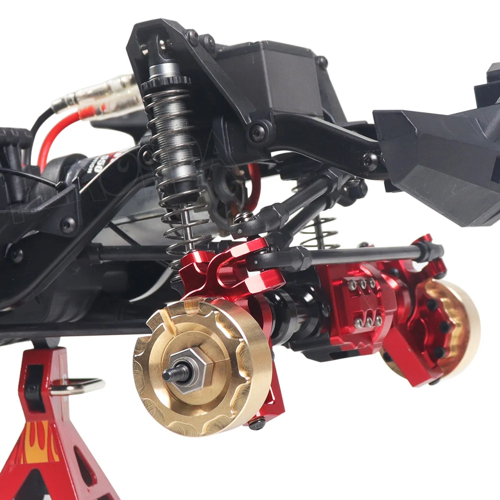 4 шт TRX4 латунный счетчик веса баланса аналогичен 1/10 RC Crawler Traxxas детали для