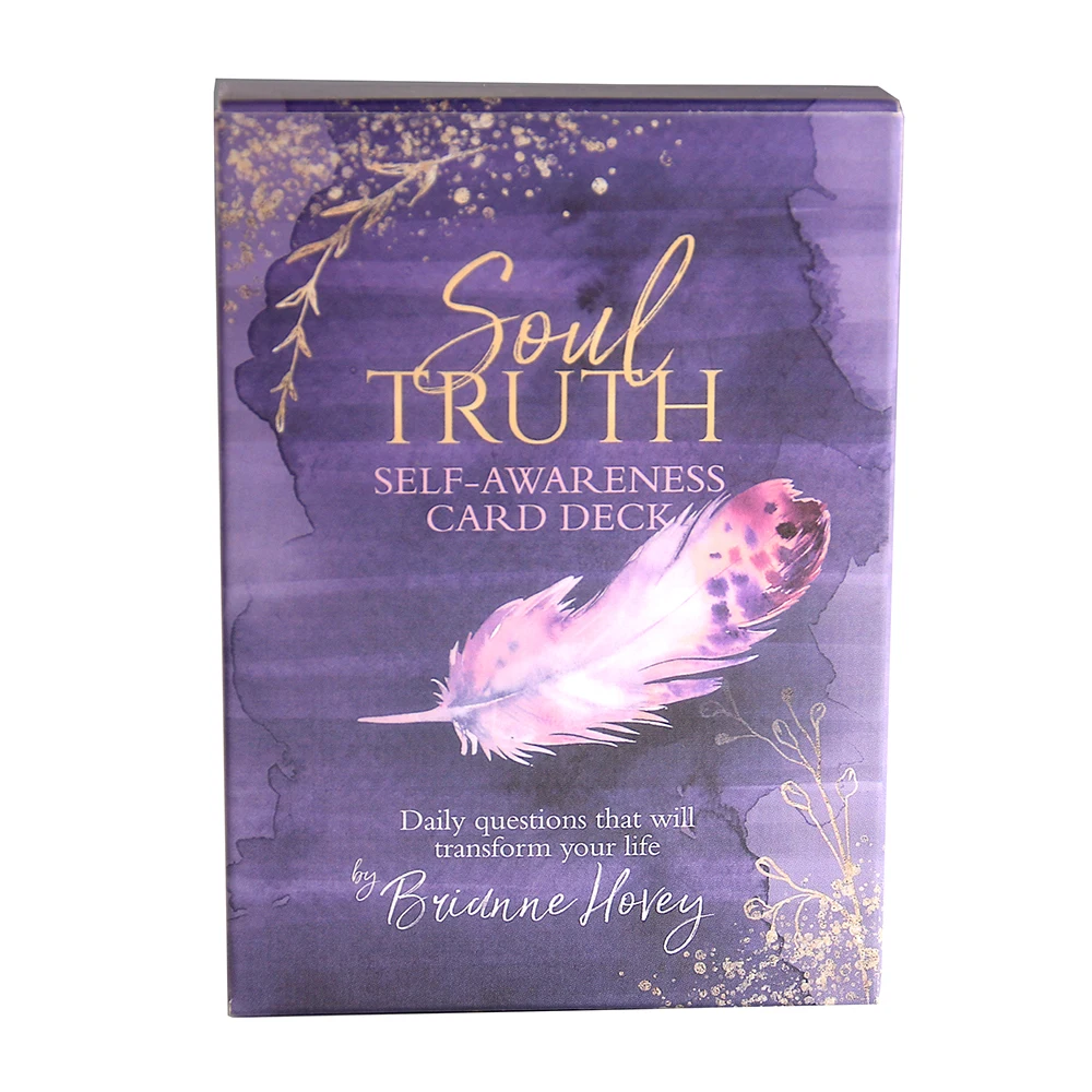 

Soul Truth Self-Awareness Card Deck Tarot Cards with PDF Guidebook Card Games