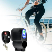 bicycle alarm lock wireless anti theft abs remote control bike vibration alarm for mtb road bike bike vibration alarm