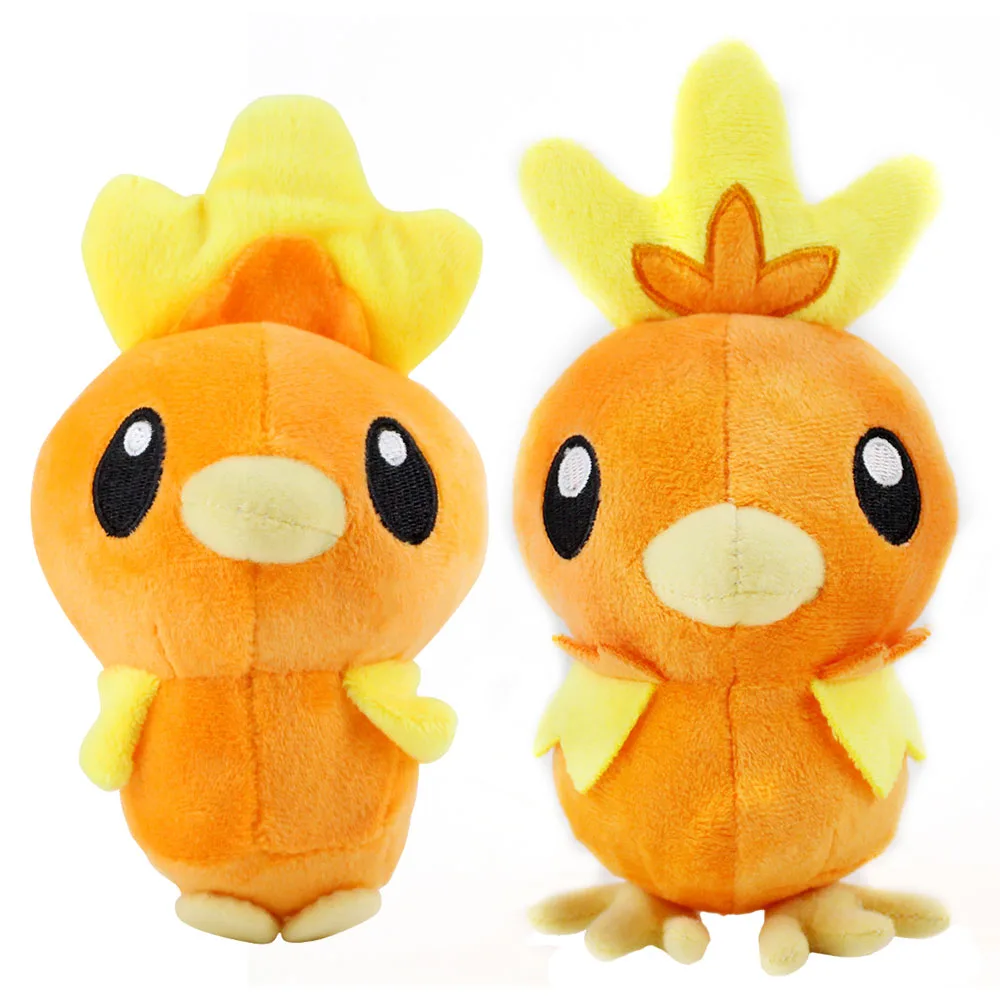 16cm 20cm Pokemon Anime Torchic Cute Animal Yellor Orange Chicken Cartoon Plush Peluche Soft Stuffed Toys Gift for Kids Girls - купить по