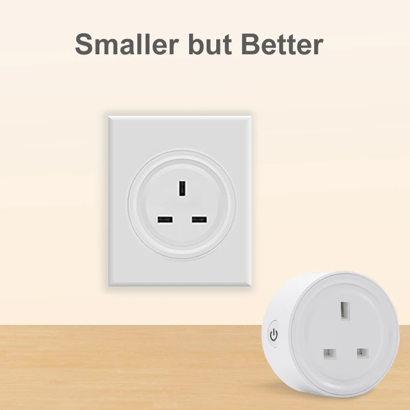 1 шт. смарт розетка eWelink APP ZigBee для Великобритании и США мини переключатель