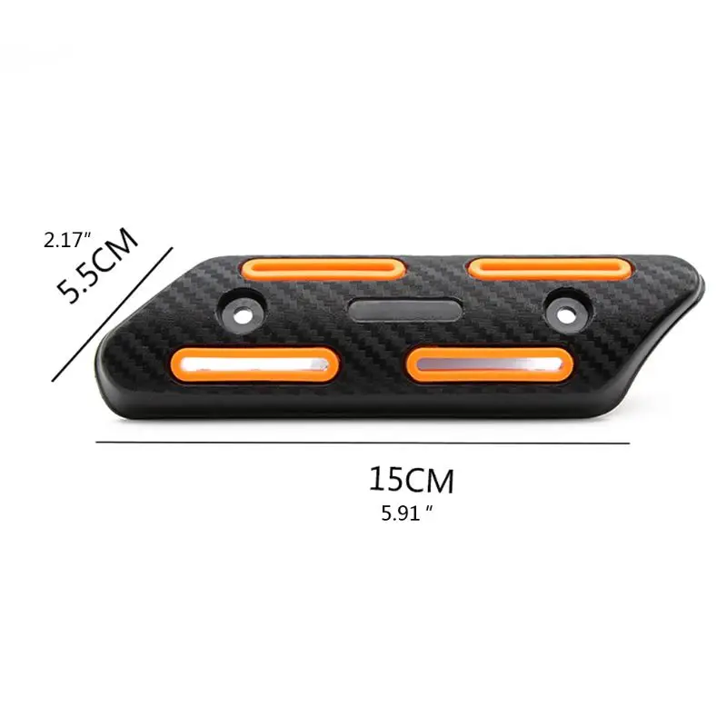

Universal Off Road Motorcycle 25-51mm Exhaust Pipe Muffler Heat Shield Protector Cover Tube Bicycle Protection Anti-Scalding Hot