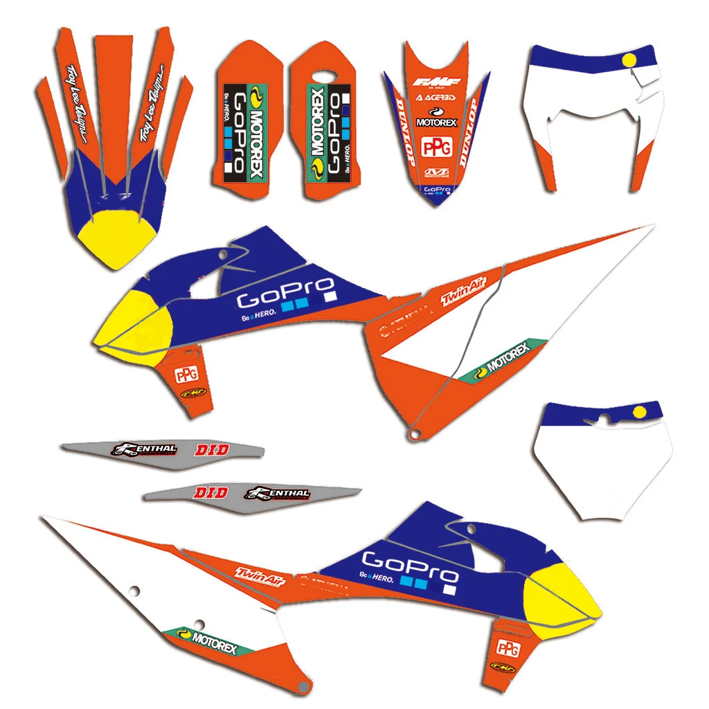 

Decals Graphics Stickers Kit for KTM EXC XC XCF XC-F 2020 SX SXF SX-F 2019 2020 125 150 250 350 450