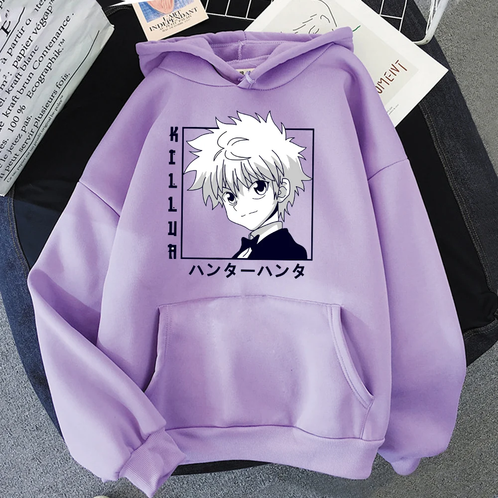 Женская толстовка с капюшоном в стиле аниме Hunter x | одежда