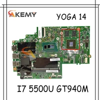akemy for lenovo thinkpad s3 yoga 14 laptop motherboard 13323 2 448 01127 002 00up326 00up327 i7 5500u gpu gt940m 100 test