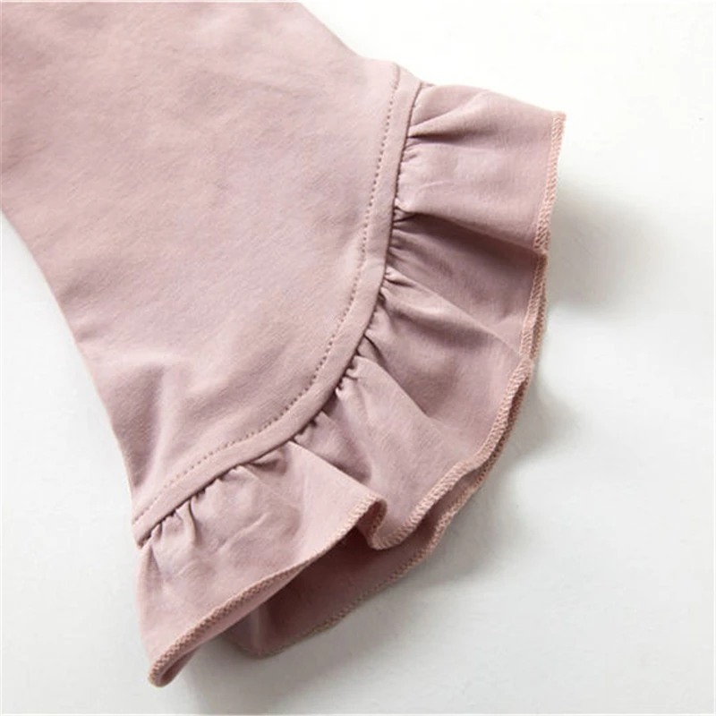 

Girl Clothes Shirts Spring Summer Baby Girls Lace Blouses Cute Long Sleeve Ruffle Kids Tops Soft Toddler clothes