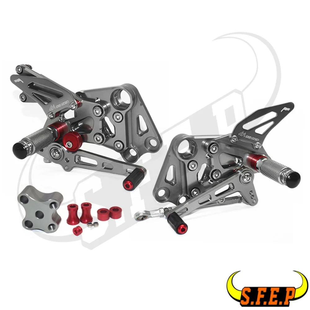 

CNC Adjustable Footrest Rear Sets Rearsets For KTM RC390 2014 2015 2016 2017 2018 2019 2020 2021