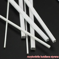 abs square stick diy model material plastic square bar material building model material diy accessories cutting supplies
