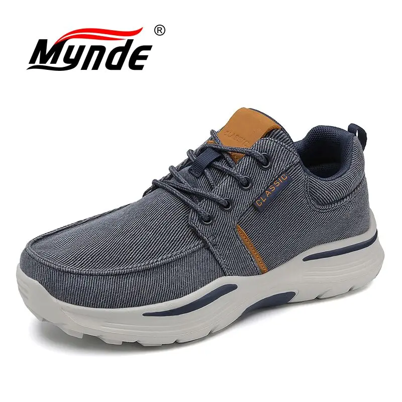 

New Autumn Men Canvas Shoes Breathable Casual Shoes Men Loafers Comfortable Light Men's Shoes Outdoor Sneakers Vulcanized Shoes