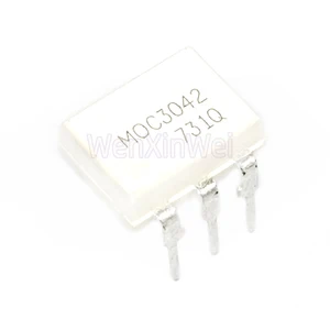 10PCS/LOT MOC3042 DIP6 3042 DIP Optocoupler Lsolator New SIP-6