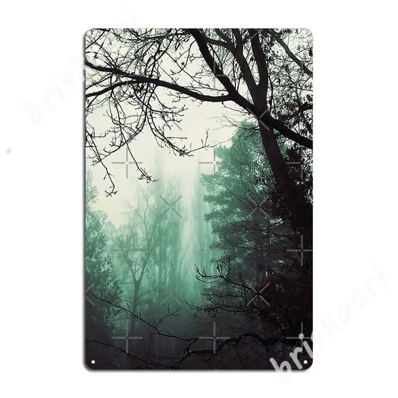 Mysterious Fog Metal Signs Wall Decor Design pub Garage Cinema Living Room Tin sign Posters | Plaques &amp