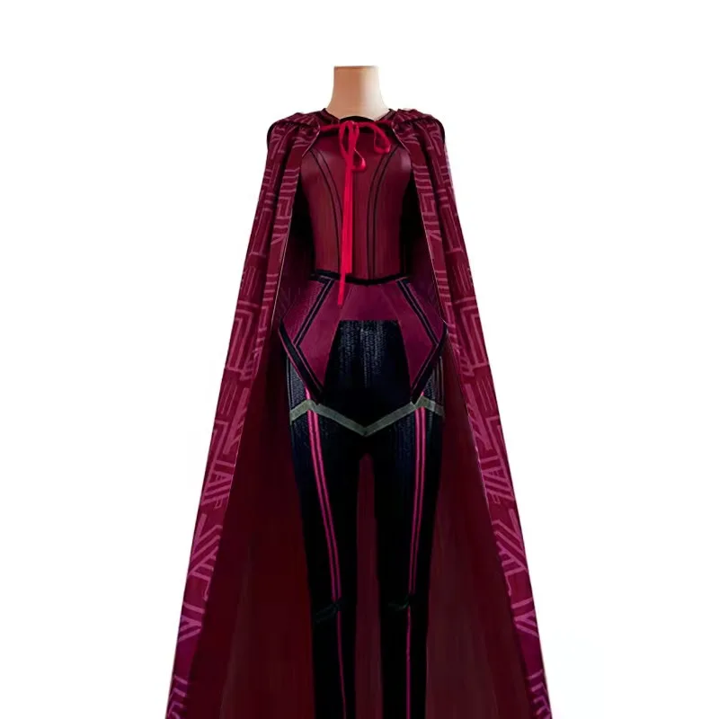 

Wanda vision Wandavision Scarlet Witch костюмы для косплея костюмы для карнавала на Хэллоуин