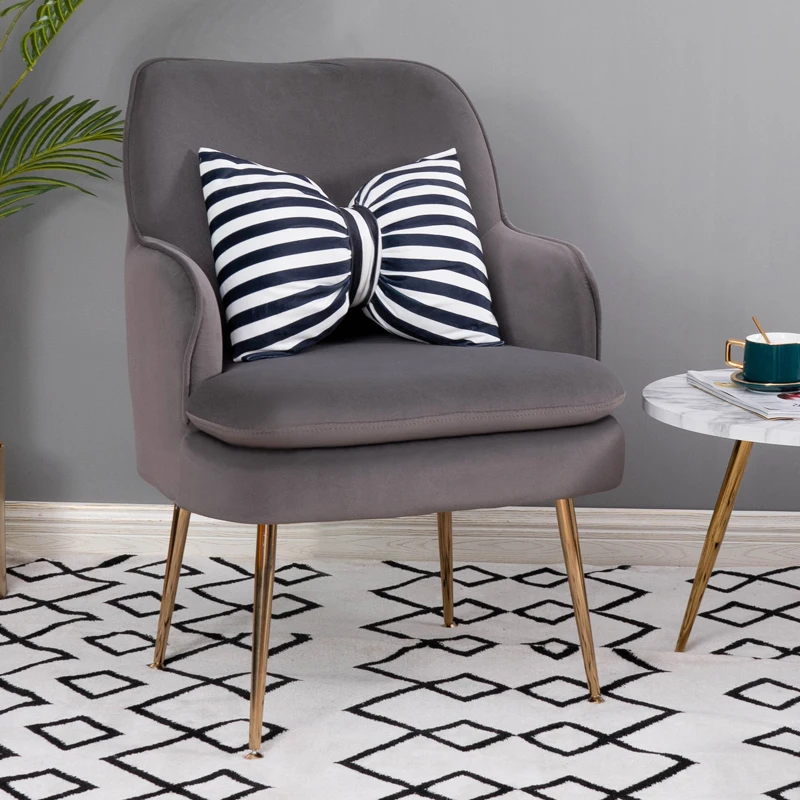 Скандинавский одноместный диван десертный магазин ленивый мини-стул для