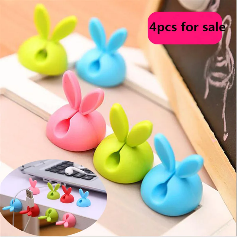 4 шт./компл. устройство для фиксации проволоки на кухне с заячьими ушками кухонные