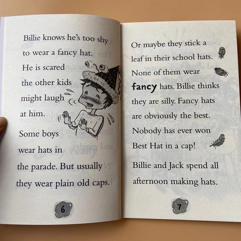 Случайные 11 книг Billie B коричневая Полная коллекция Детские знаменитые истории