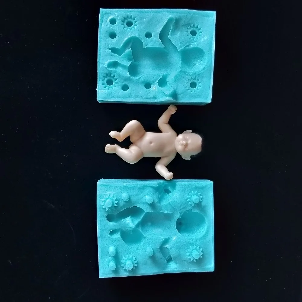 F1324 PRZY Силикагель 3D Детские Силиконовые формы помадка мыло формы глины смолы гипса шоколадные свечи конфеты плесень