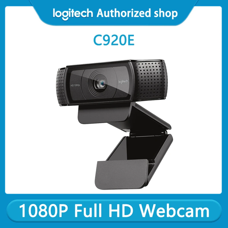 HD-камера Logitech C920E, HD веб-камера, удаленный фокус видеоконференции