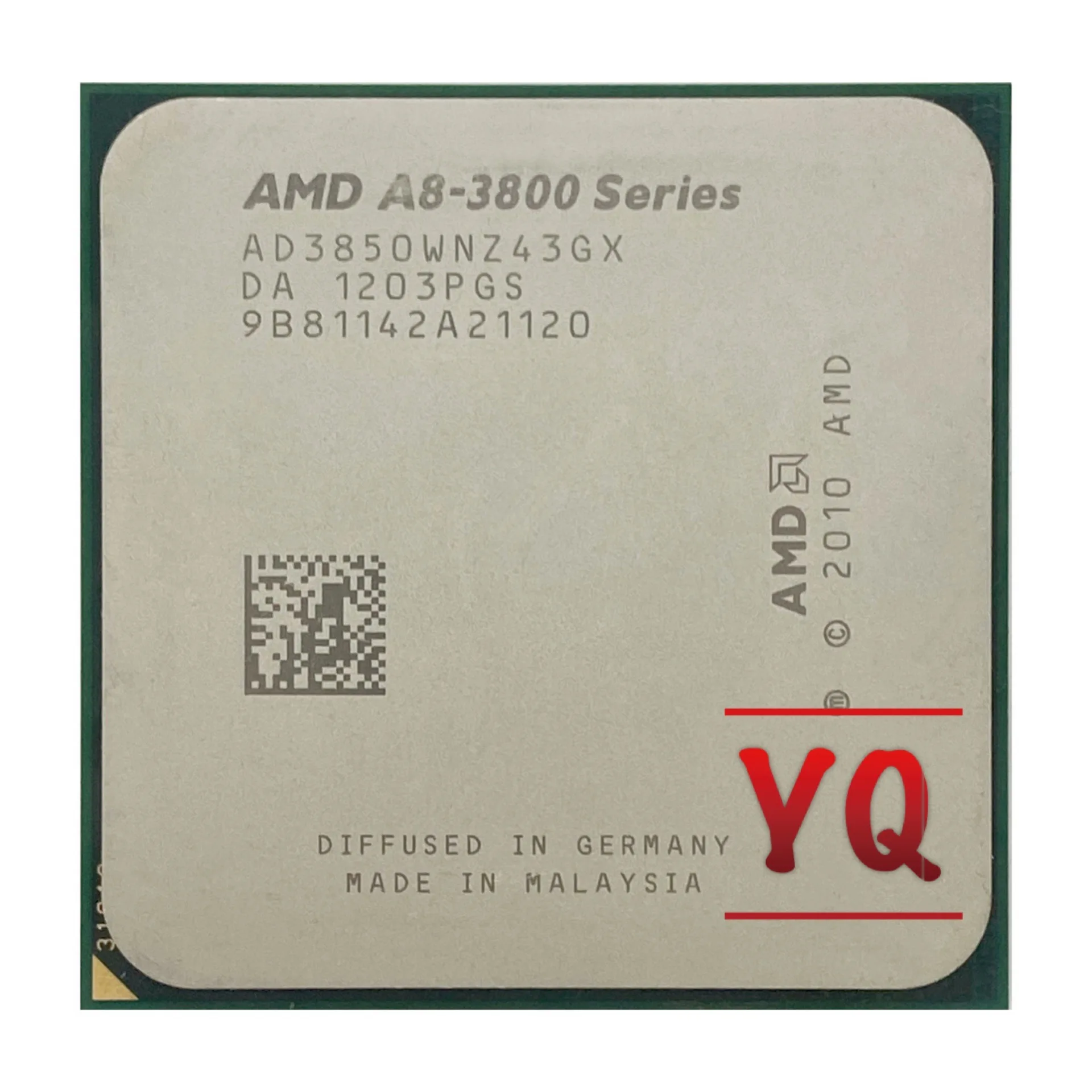 AMD A8 series 3850 2 9 ГГц Quad Core Процессор процессор AD3850WNZ43GX гнездо FM1|Процессоры| |